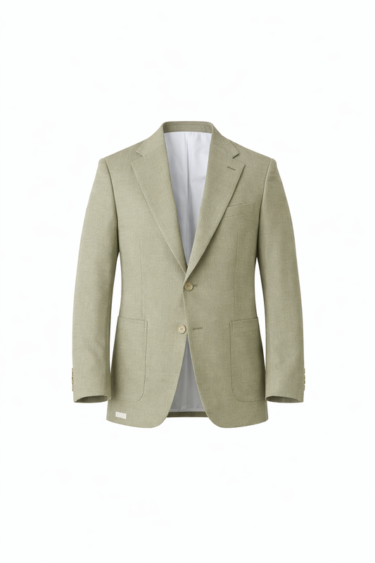Light Green Blazer by O,Zero