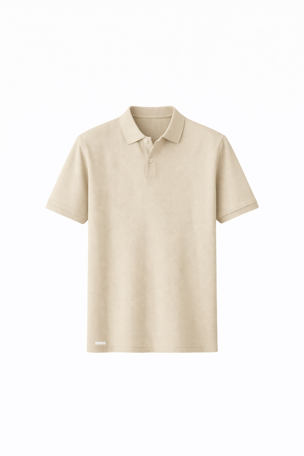 Light Beige Polo by O,Zero