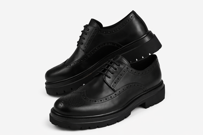 Black Classic Shoes by O,Zero