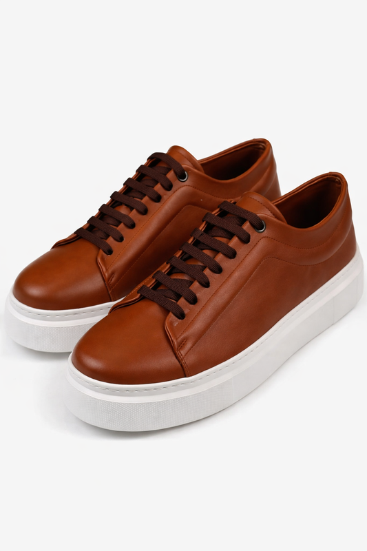 Brown Sneakers by O,Zero