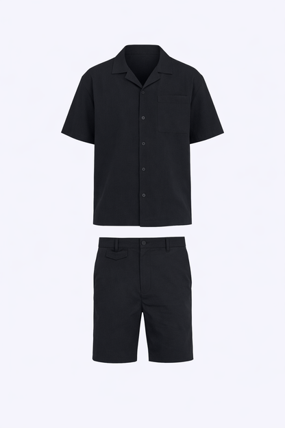 Black Parachute Set by O,Zero