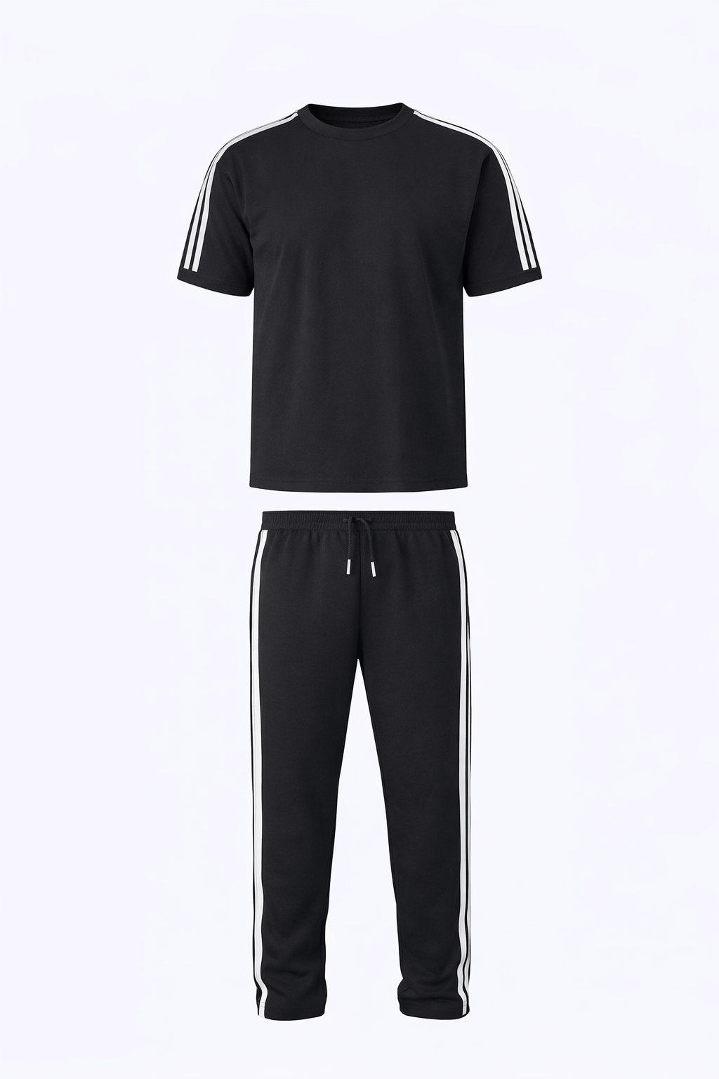 Two Stripes Set in Black by O,Zero