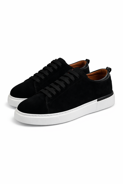 Black Chamois Shoes by O,Zero
