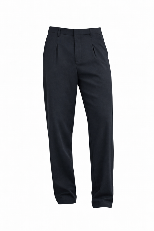 Black Casual Pants by O,Zero