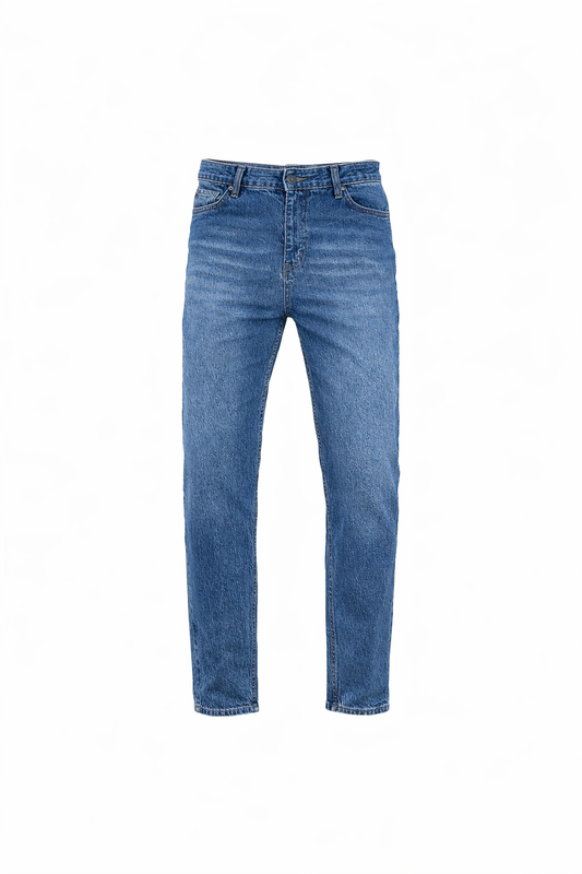 Navy Blue Boyfriend Jeans by O,Zero