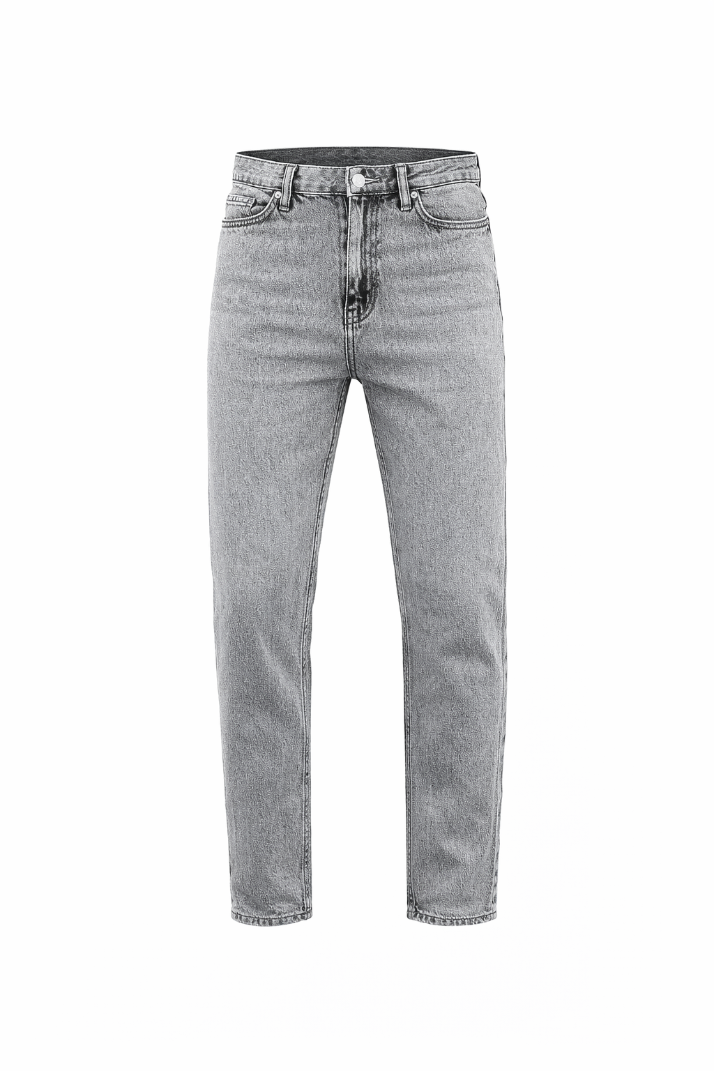 Gray Boyfriend Jeans by O,Zero
