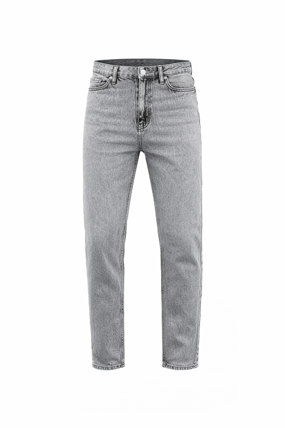 Gray Boyfriend Jeans by O,Zero