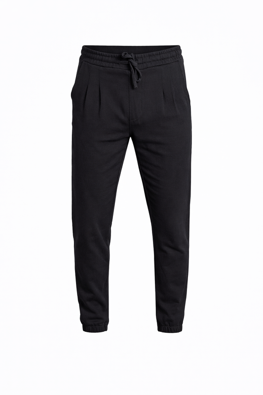 Black Linen Pants by O,Zero