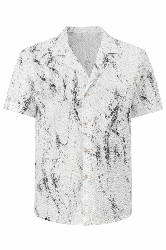 White/Blue Shirt by O,Zero