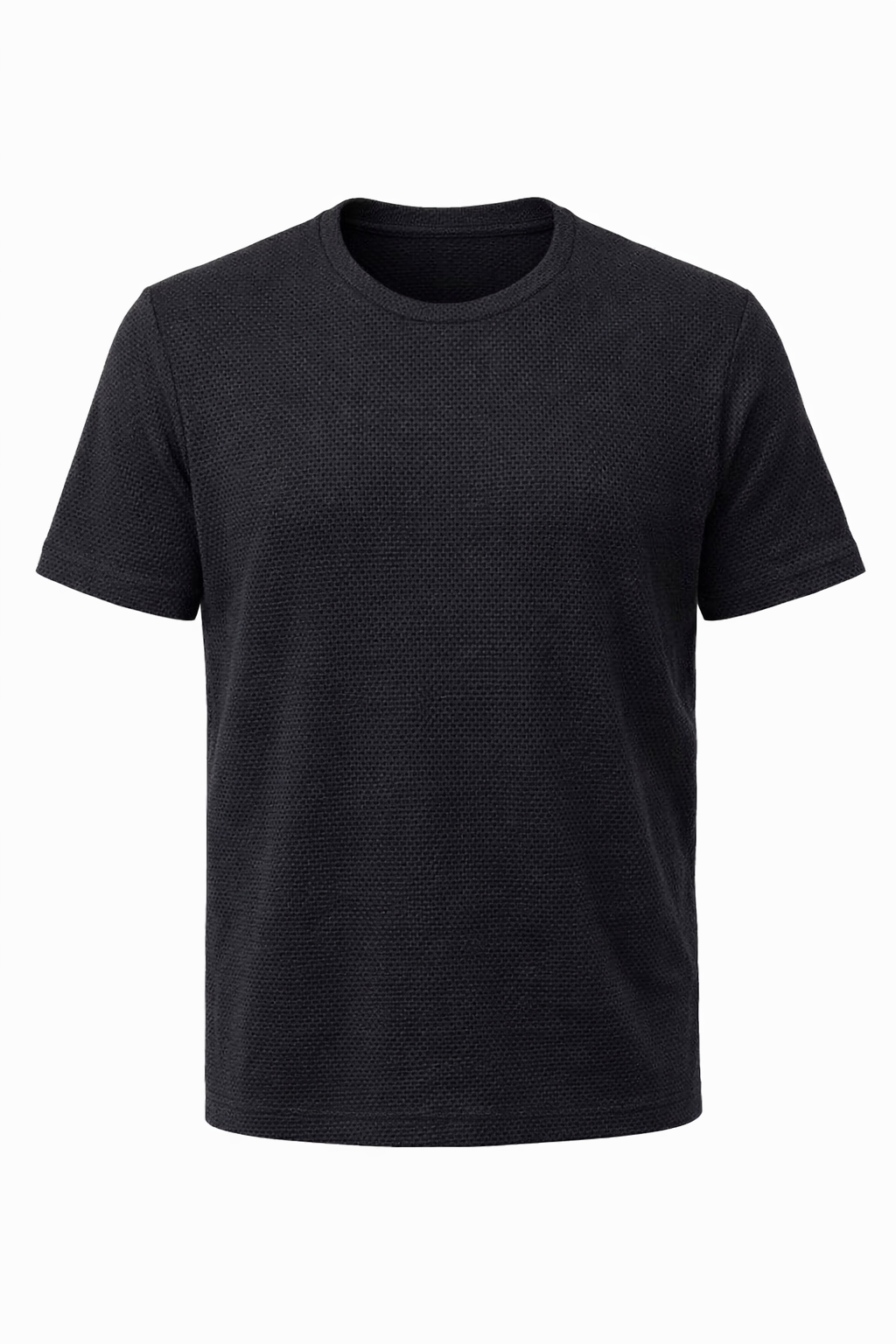 Cotton Black T-Shirt by O,Zero