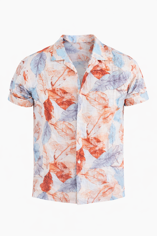 Floral Summer Colors Shirt by O,Zero