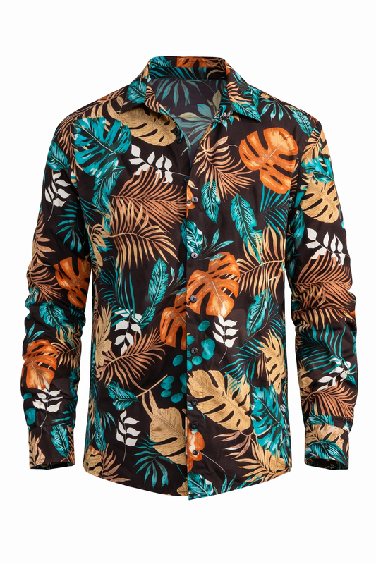 Floral 4 Colors Shirt by O,Zero