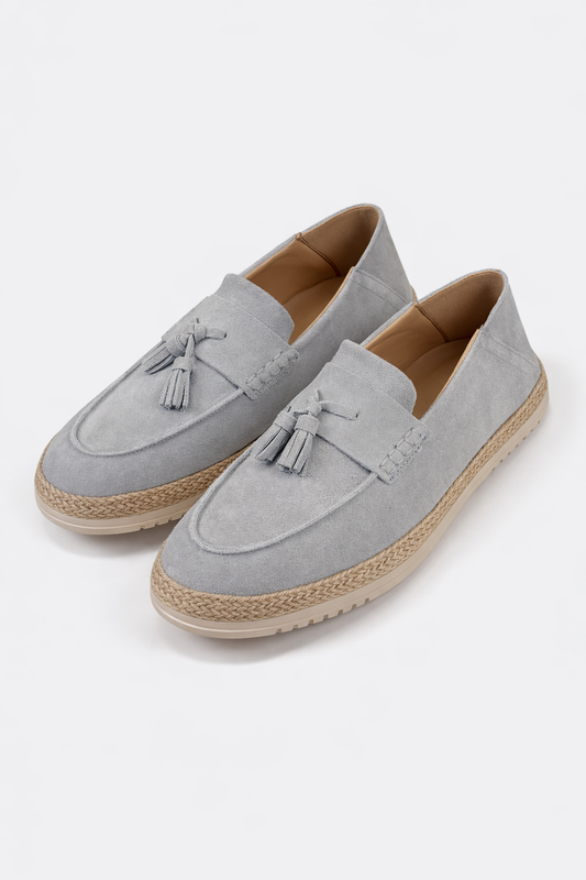 Baby Blue Loafers Chamois by O,Zero