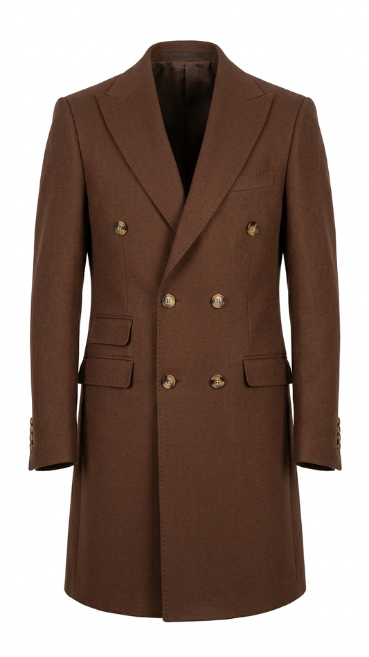 Brown Overcoat by O,Zero
