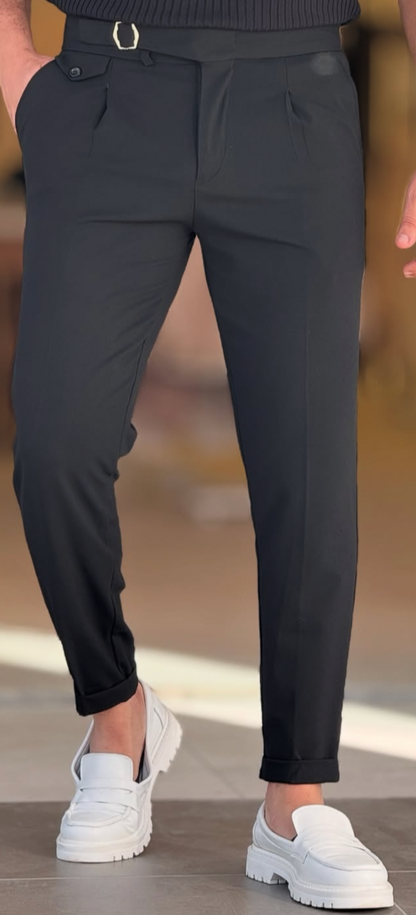 Black High Waist Pants