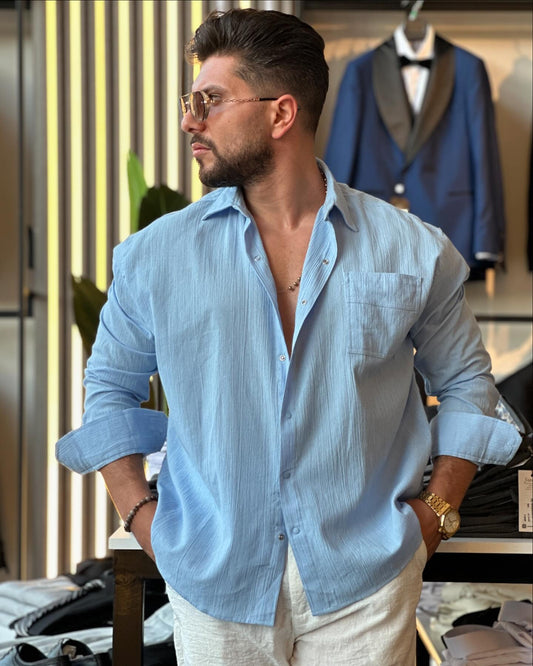 Light Blue Shirt — Style 04