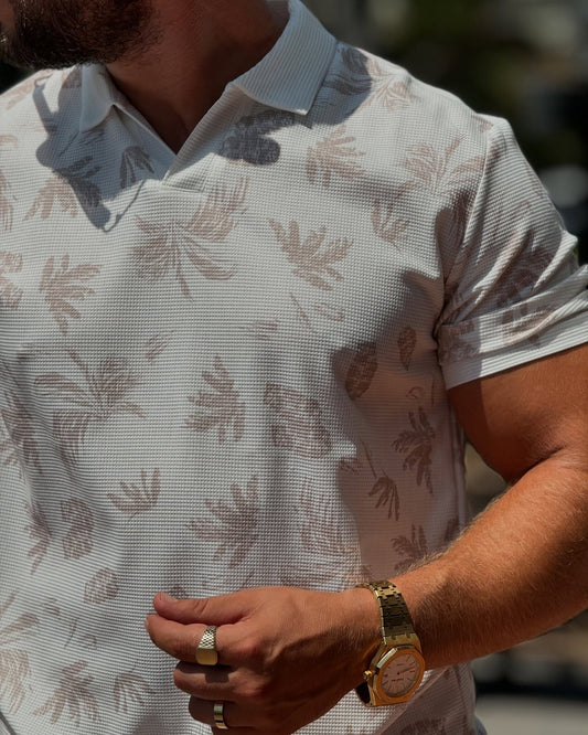 Grey Patterned T-Shirt