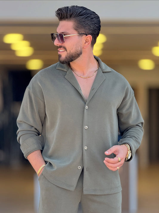 O,Zero Long Sleeve Shirt Winter Set — Style 03