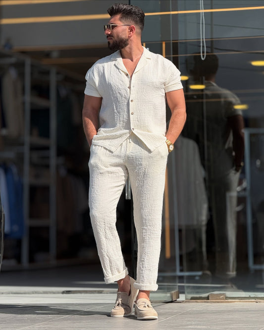 White Shirt Set — Style 01