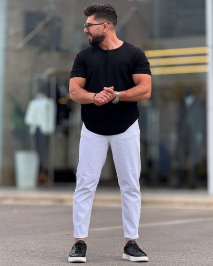 Cotton Black T-Shirt