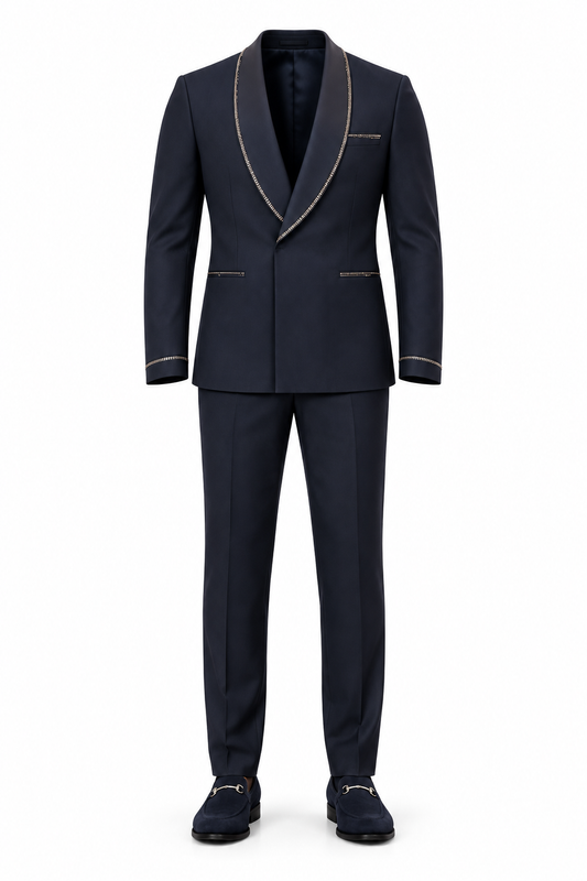Dimondlite Navy Tuxedo by O,Zero