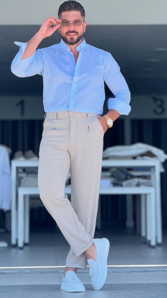 Baby Blue Shirt