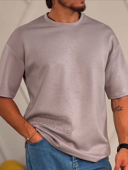 Gray Oversized T-Shirt