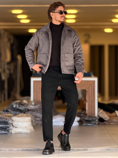 Grey Jacket — Style 02