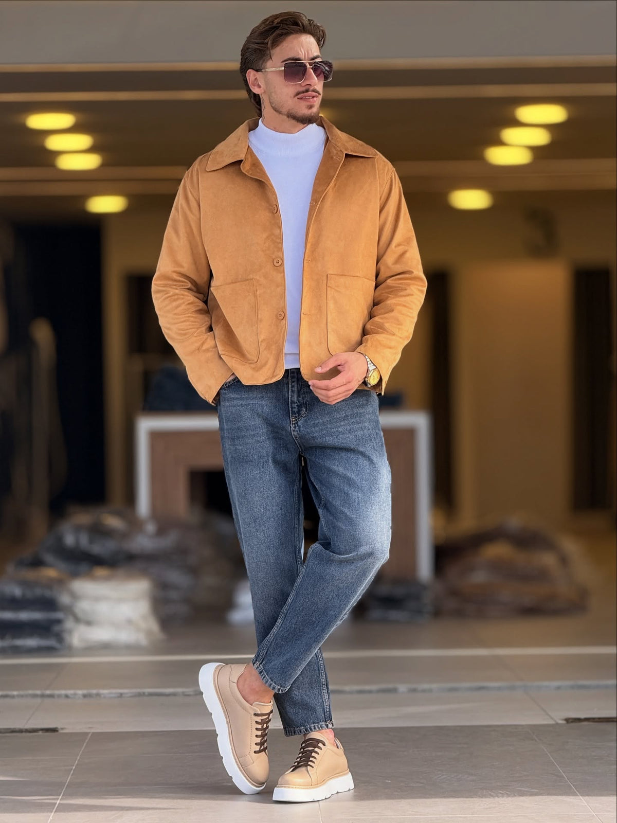 Orange Jacket