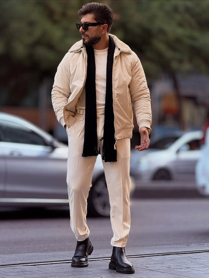 Beige Jacket — Style 06