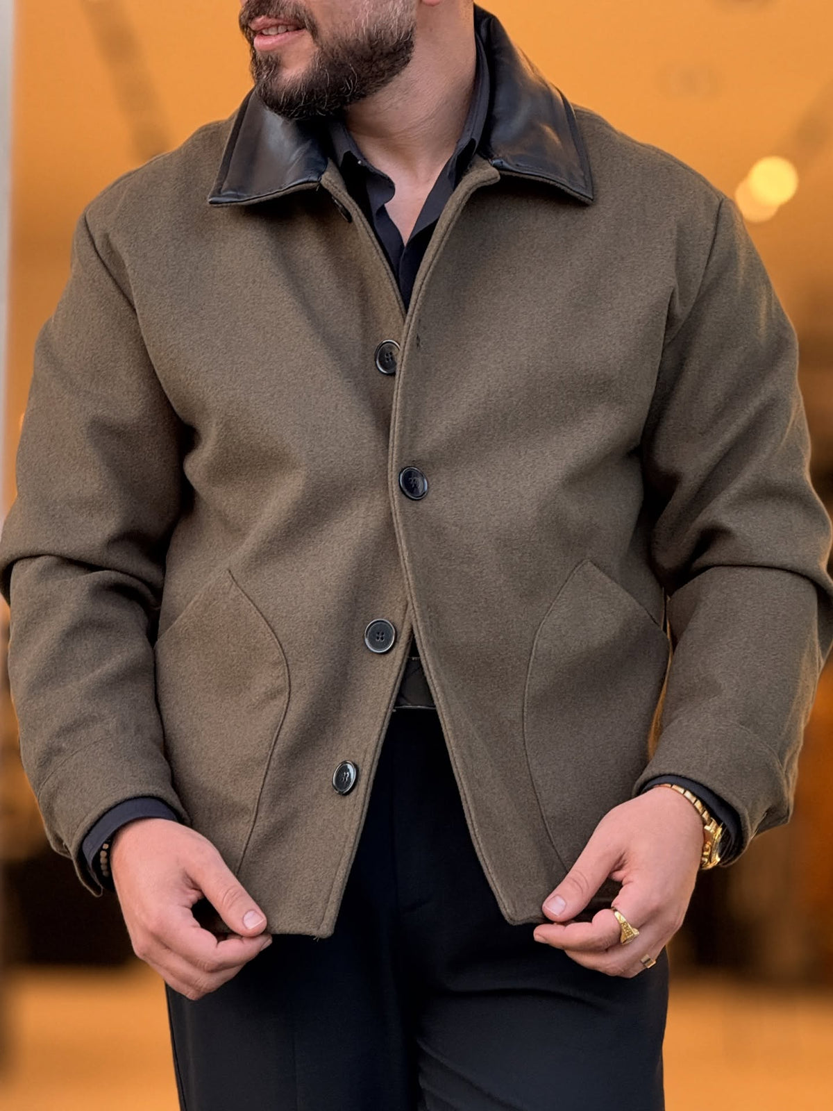 Brown Jacket — Style 01