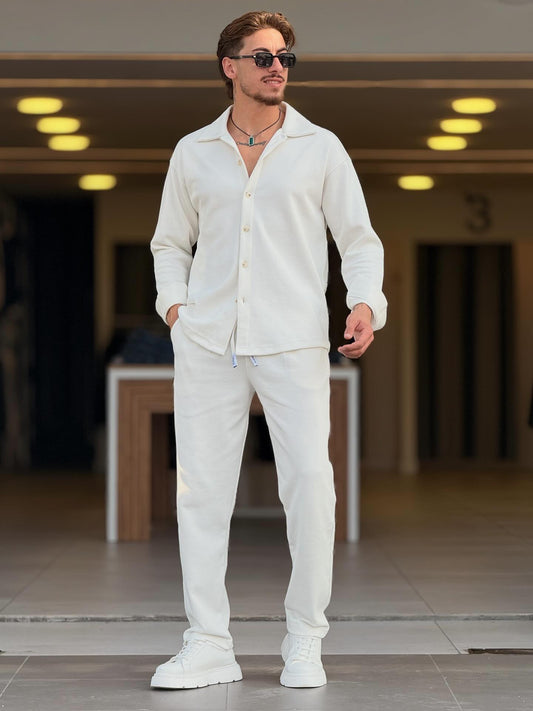 White Shirt Set — Style 02