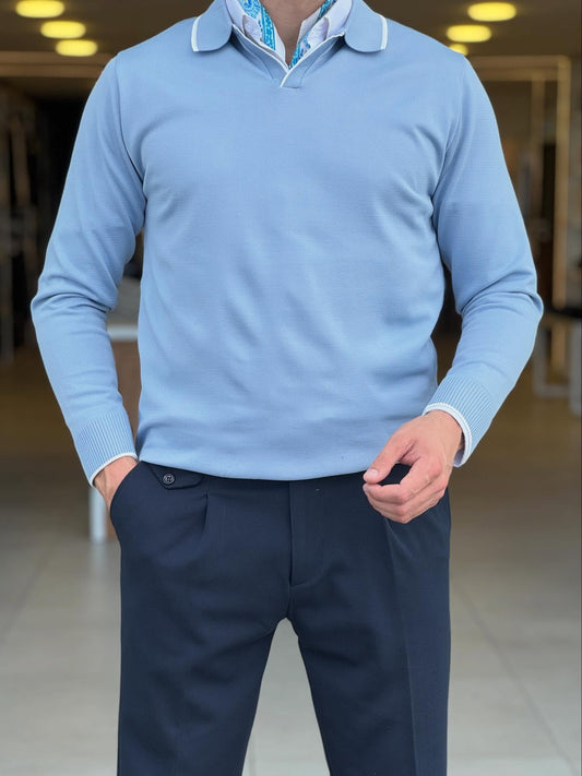 Blue Polo — Style 06