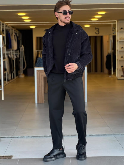 Black Velvet Jacket — Style 01