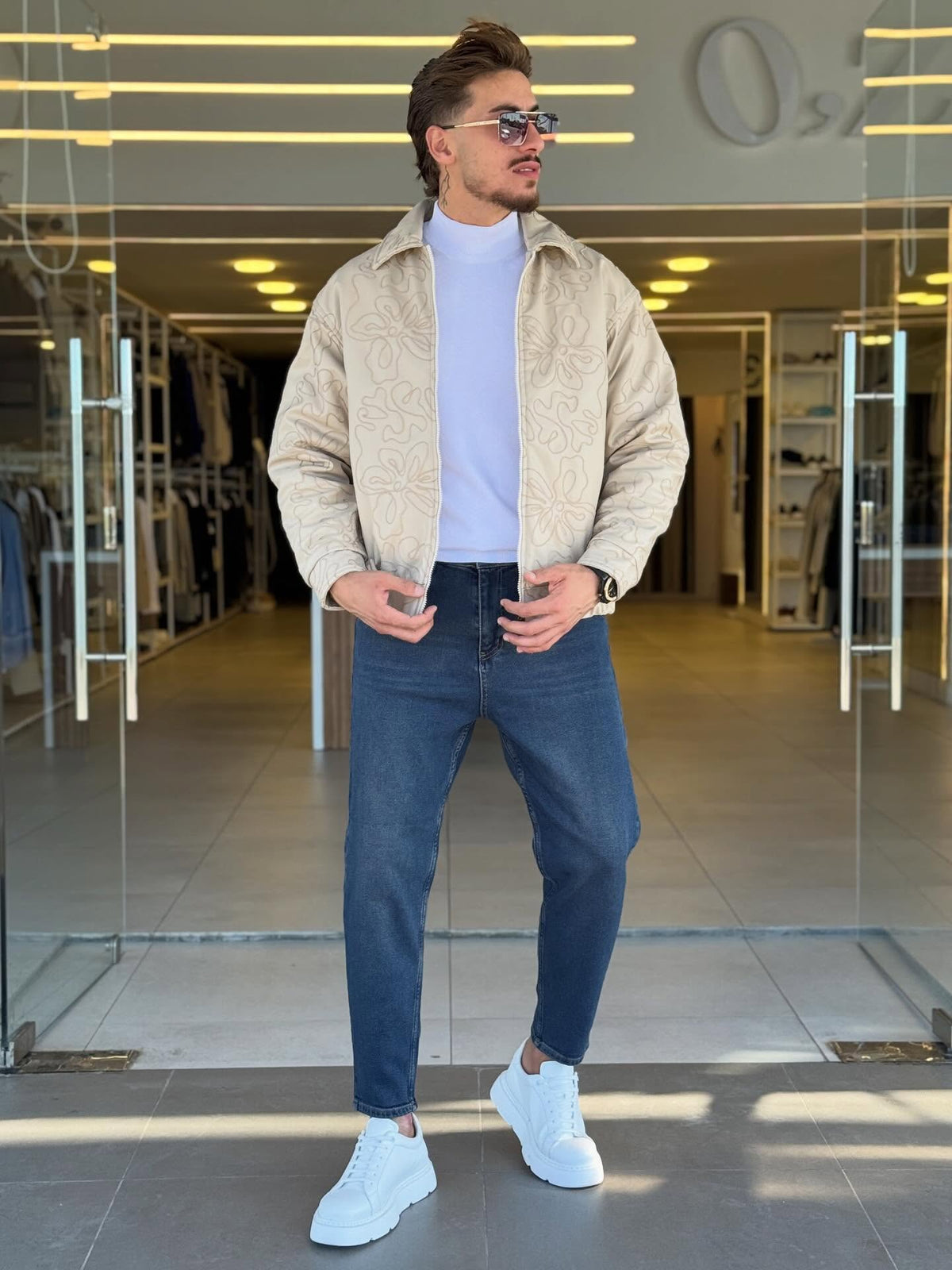 Beige Jacket — Style 02