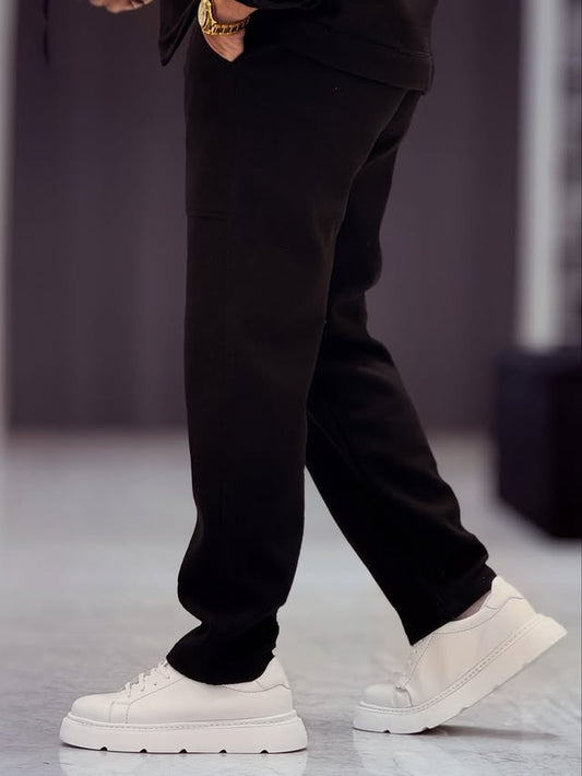 O,Zero Brand Black Shirt Set