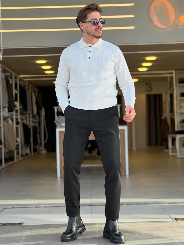 White Polo — Style 08