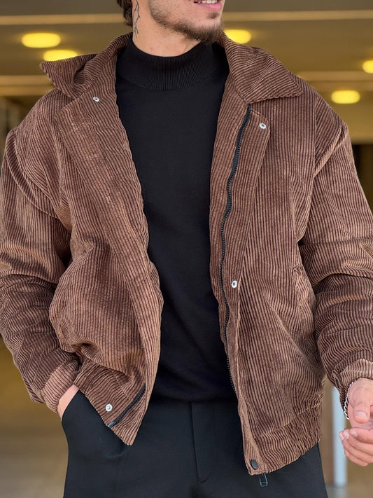 Brown Velvet Jacket