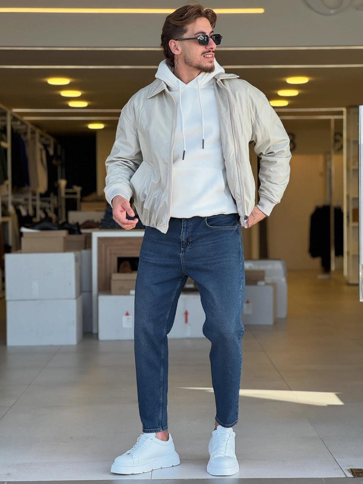 Beige Jacket — Style 05