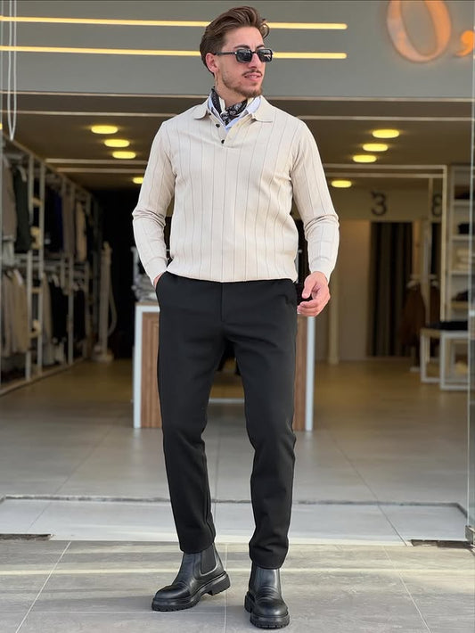 Beige Polo — Style 04