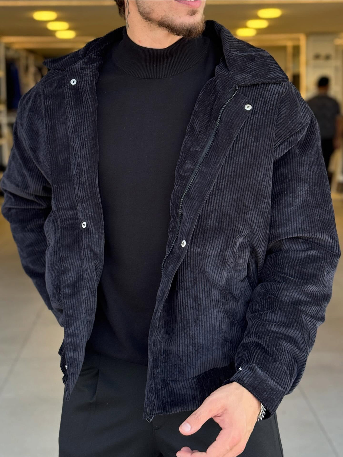 Black Velvet Jacket — Style 01