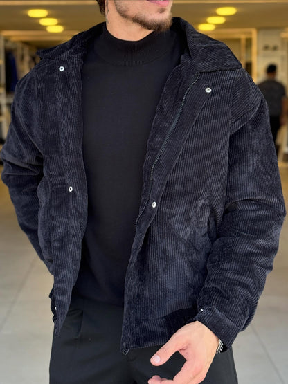 Black Velvet Jacket — Style 01