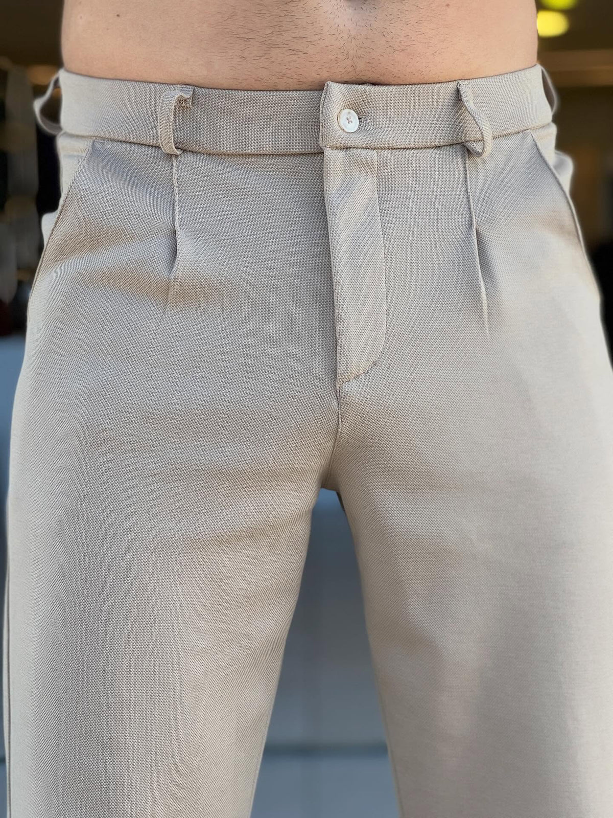 O,Zero Beige Pants