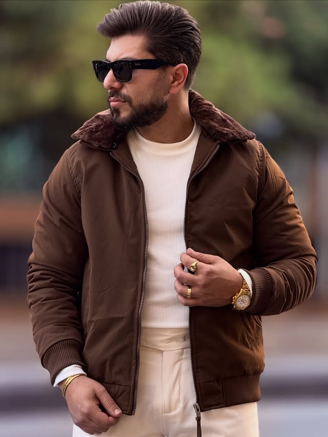 Brown Jacket — Style 02